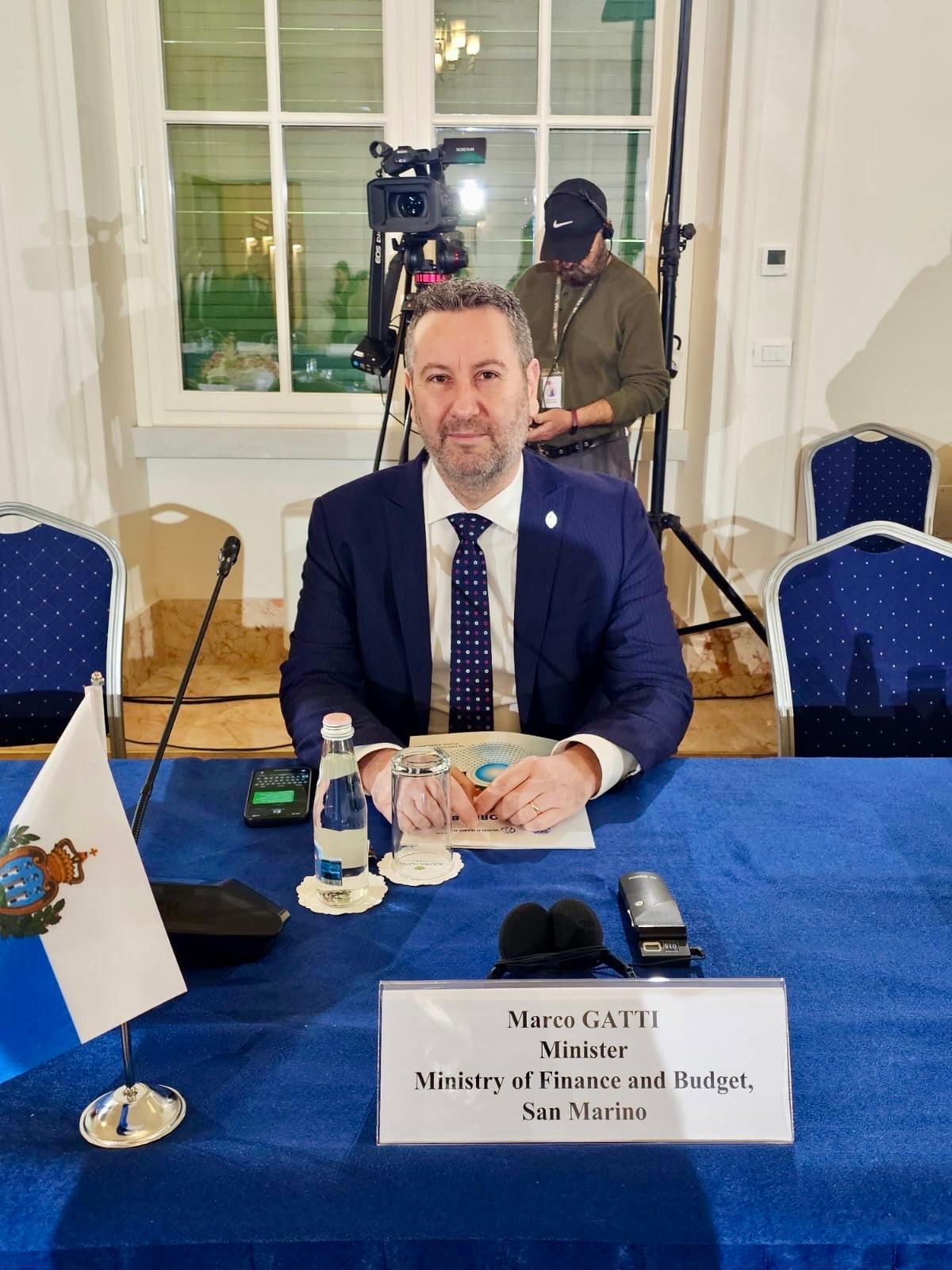 Il Segretario di Stato per le Finanze e il Bilancio Marco Gatti partecipa a Tirana alla sesta edizione del Constituency Meeting di IMF e World Bank.